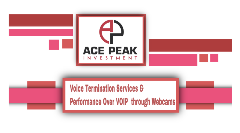 Voice Termination Services & Performance Over VOIP through Webcams