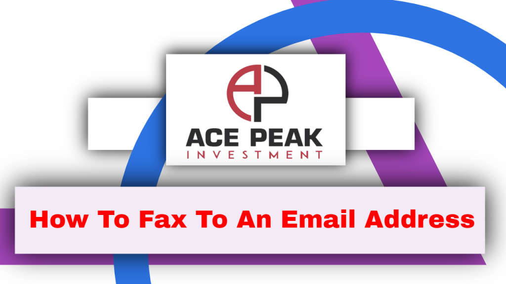 How To Fax To An Email Address