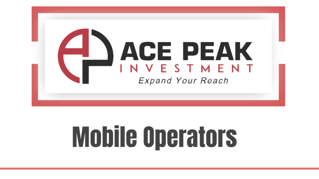 Virtual Mobile Network - Mobile Operator | Ace Peak Investment
