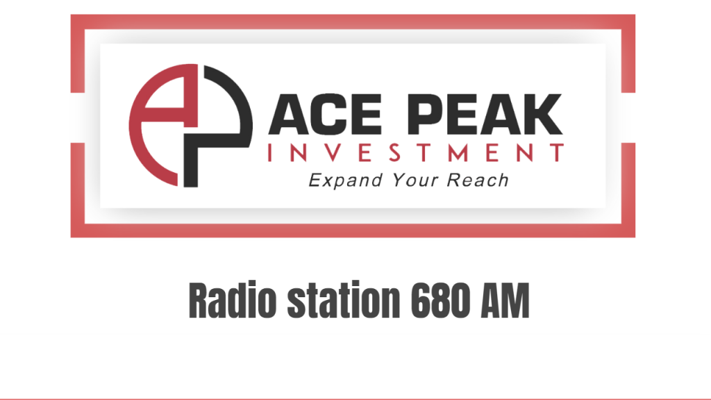Radio station 680 AM-ACE PEAK