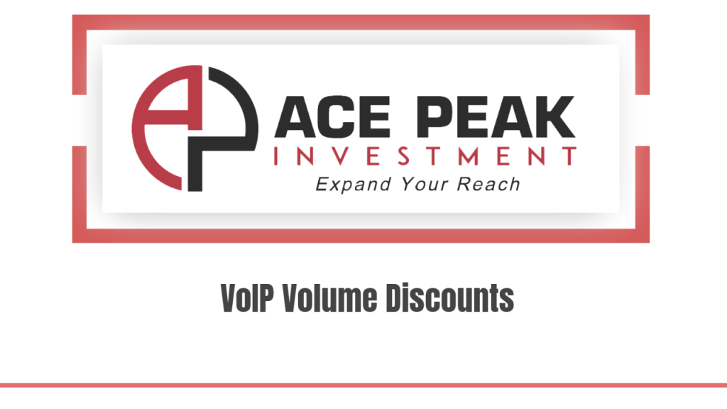 VoIP Volume Discounts
