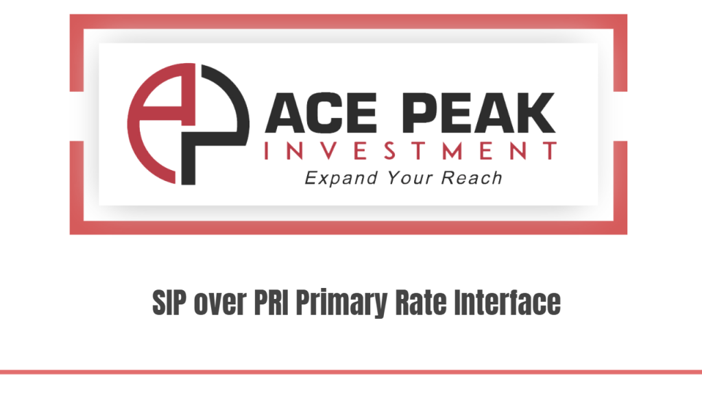 SIP over PRI Primary Rate Interface