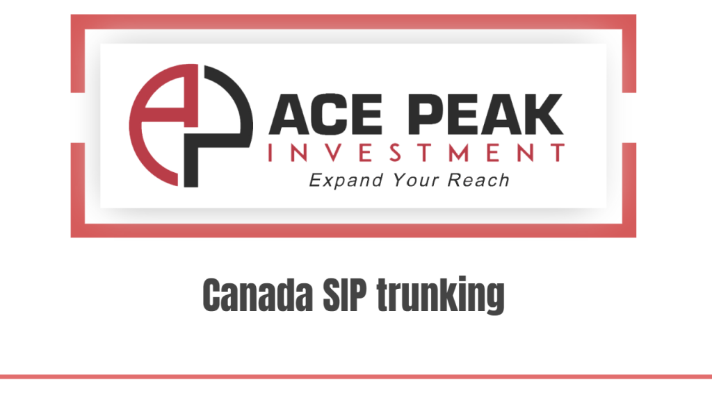 Canada SIP trunking